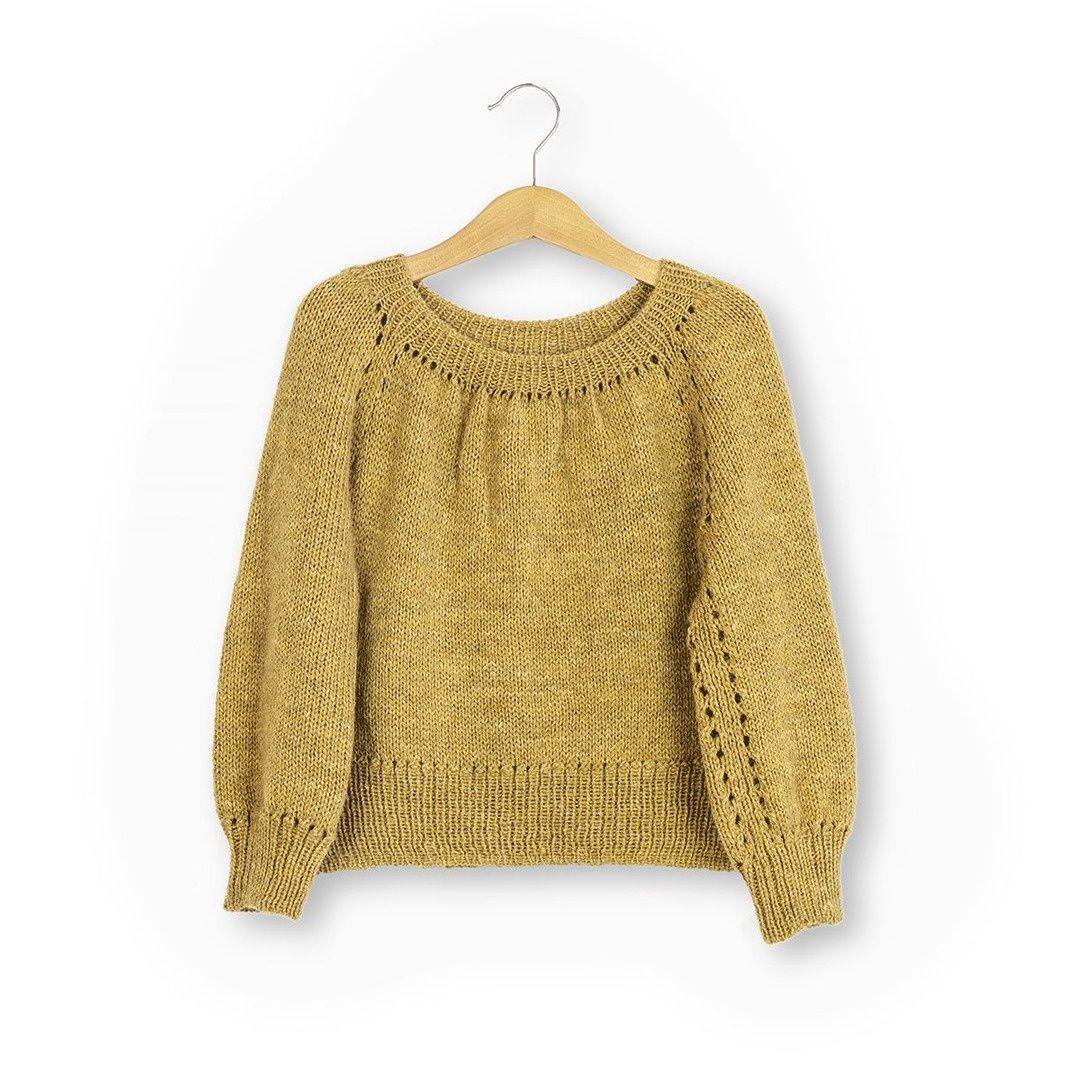 Isager Single Patterns / School Girl Sweater (Kids)