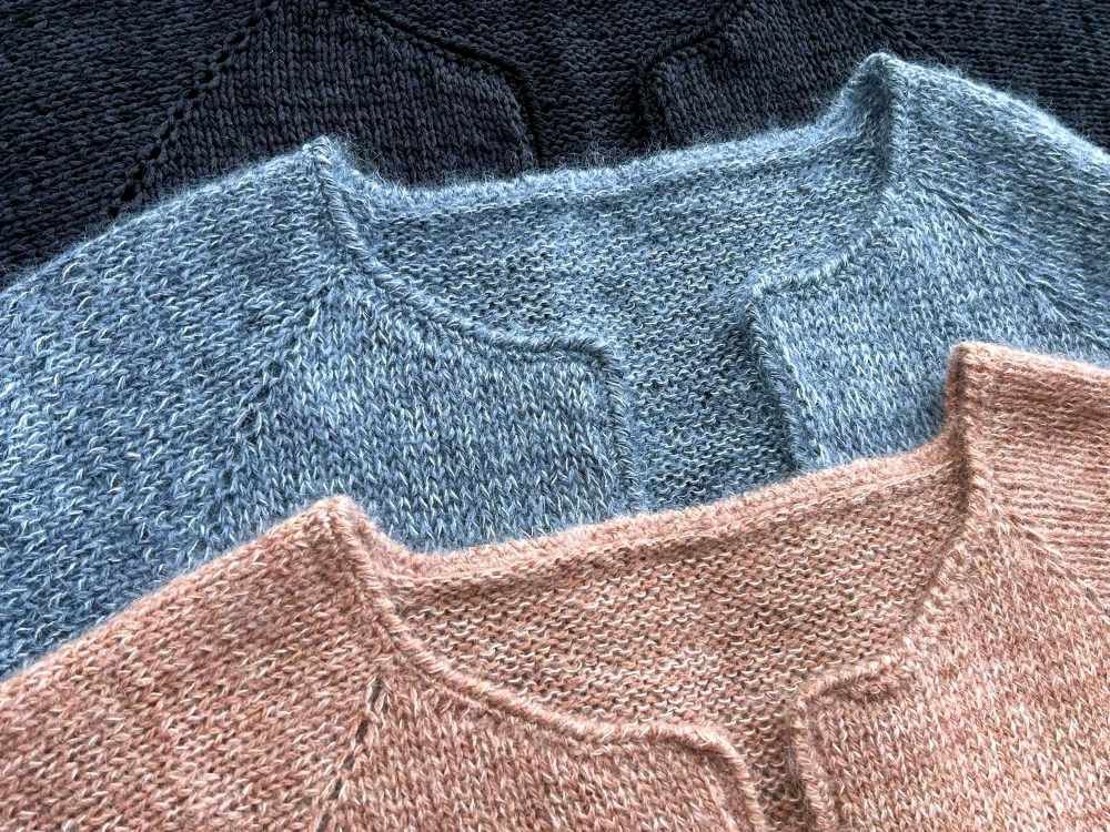 Isager Single Patterns / Bluebell Cardi