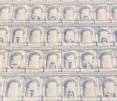 Liberty Tana Lawn Remnant - 1.6m Roman Columns A