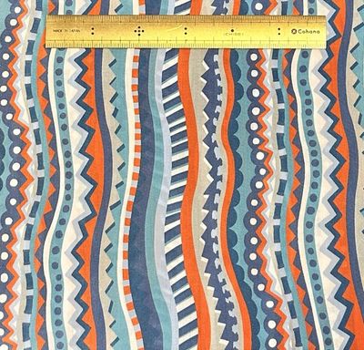Liberty Tana Lawn Remnant - 2.1m Circus Stripes C