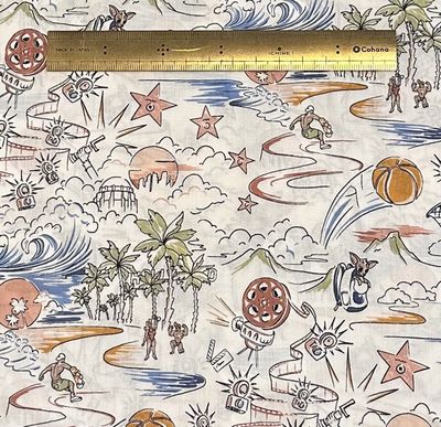 Liberty Tana Lawn Remnant - 2 m LA Dream A