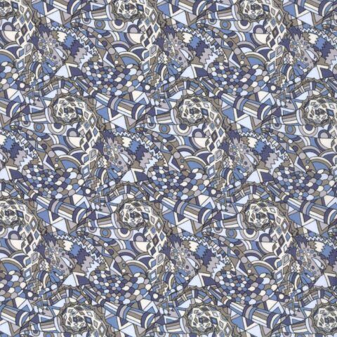 Liberty Tana Lawn Remnant - 1.6m Brave Noah A