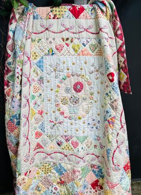 Primrose Hill Quilt / Fabric Kit + Pattern + Templates