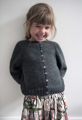 Isager Single Patterns / Ingrid's Cardigan (Kids)