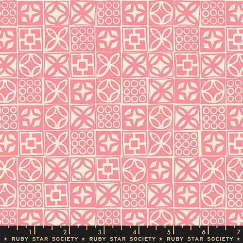 Ruby Star Poolside Too / Blocks - Sorbet / Per 25cm