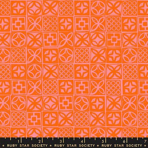 Ruby Star Poolside Too / Blocks - Goldfish / Per 25cm