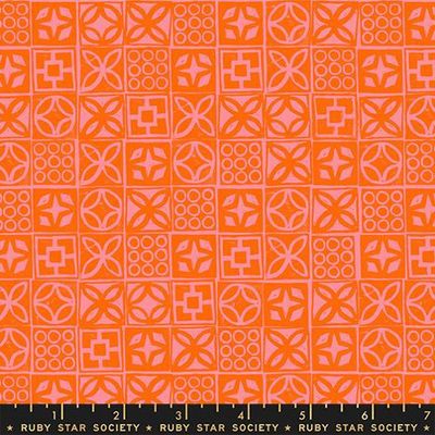 Ruby Star Poolside Too / Blocks - Goldfish / Per 25cm