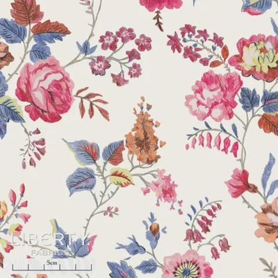 Liberty Tana Lawn Bloom Serenade / Yorkshire Rose T / 25cm
