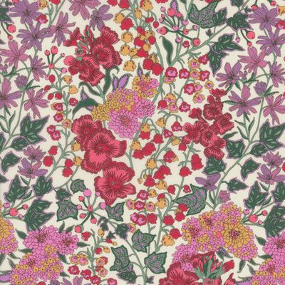 Liberty Tana Lawn Bloom Serenade / Edna Berry B / 25cm