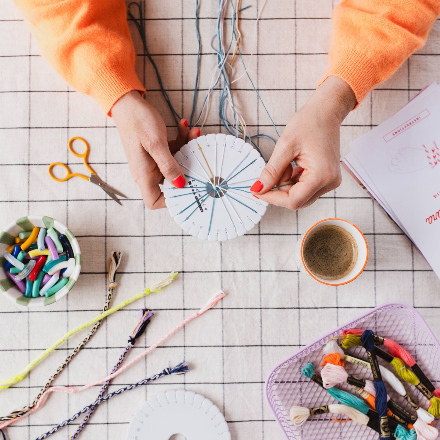 Cotton Clara / Kumihimo Friendship Bracelet Kit
