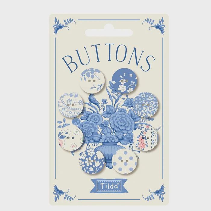 Tilda Buttons / Something Blue