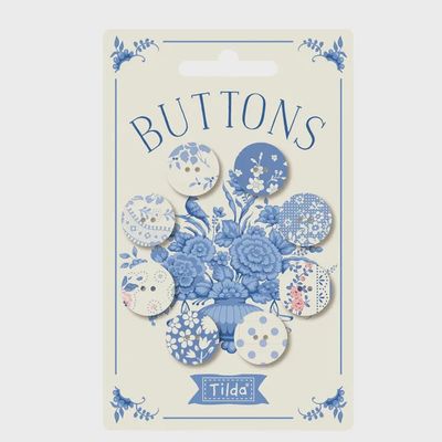 Tilda Buttons / Something Blue