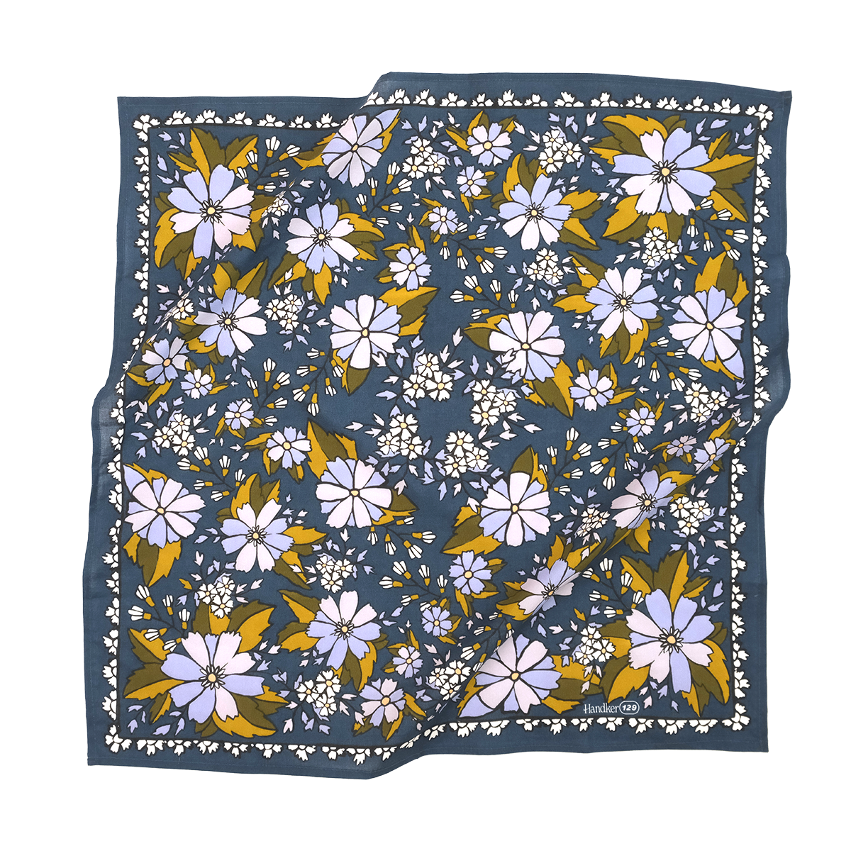 Handker Bandana / No. 129 Chicory