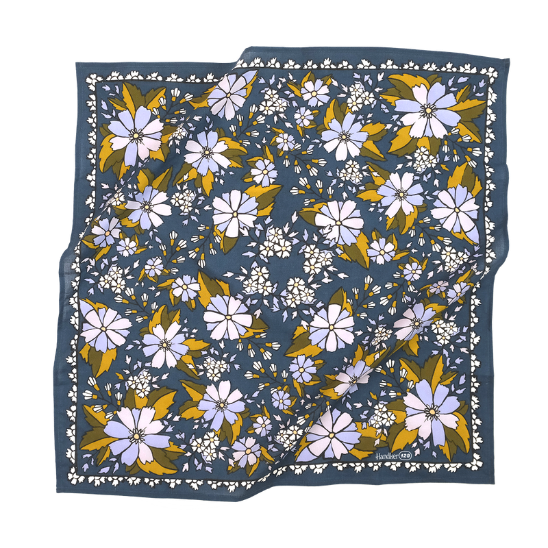 Handker Bandana / No. 129 Chicory