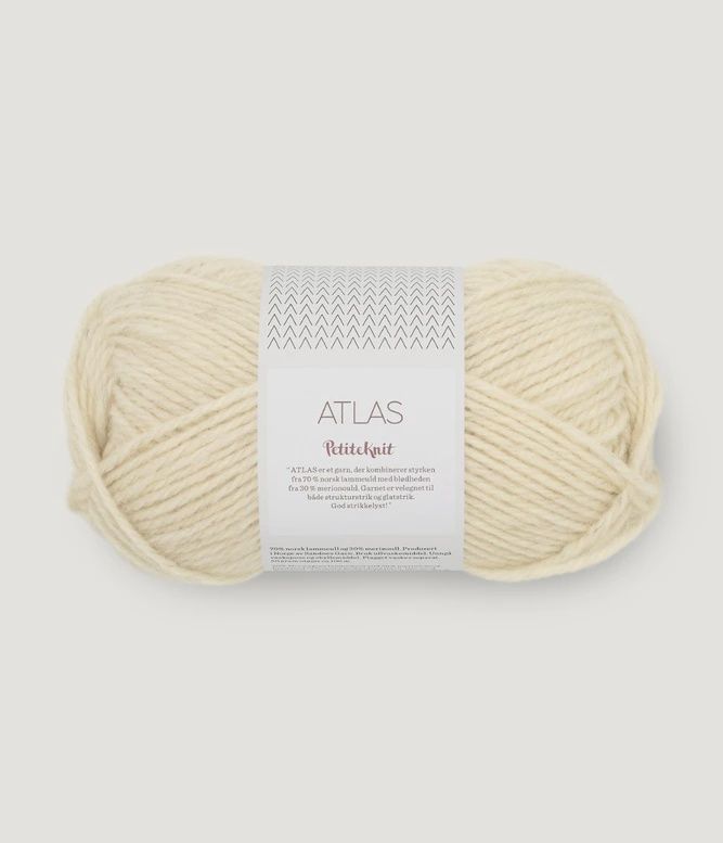 Sandnes Garn x PetiteKnit / Atlas, Colour: 1016 Milk Melange