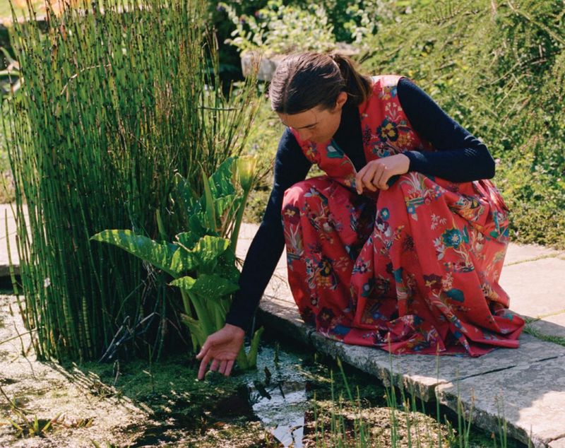 Liberty Tana Lawn - Design Nature Art / Kanazawa Lake B / 25cm