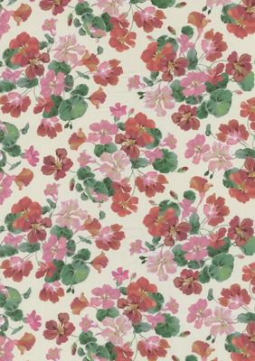 Liberty Tana Lawn - Design Nature Art / Nasturtium C / 25cm