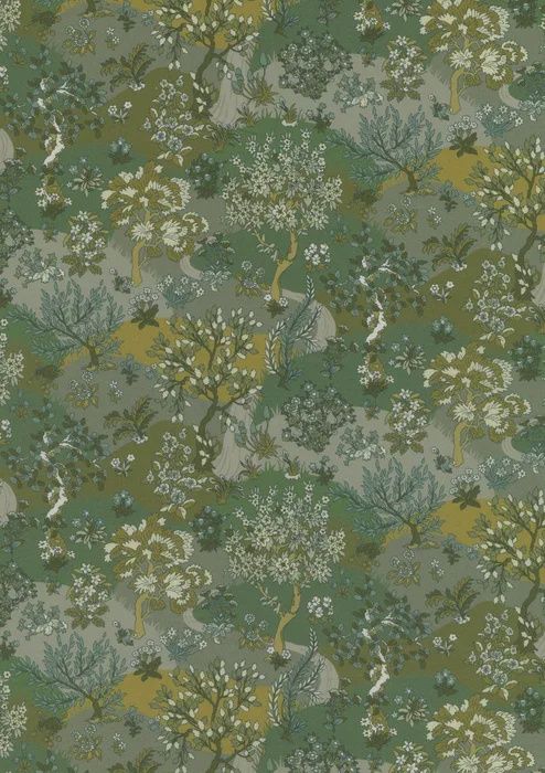 Liberty Tana Lawn - Design Nature Art / Little Landscape B / 25cm