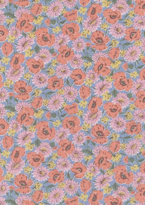 Liberty Tana Lawn - Design Nature Art / Myria B / 25cm