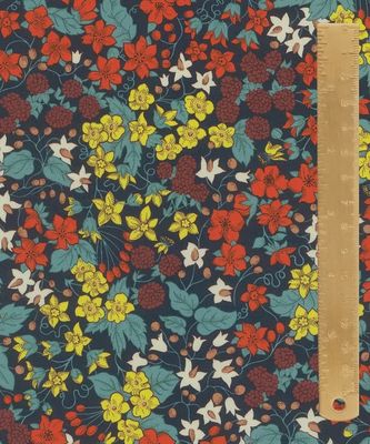 Liberty Tana Lawn - Design Nature Art / Berry Harvest A / 25cm