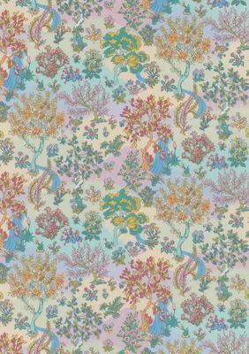 Liberty Tana Lawn - Design Nature Art / Little Landscape A / 25cm