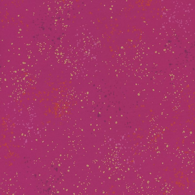 Ruby Star Canvas Speckled / Metallic Berry / 25cm