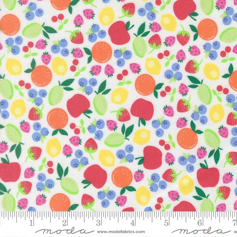 Moda Fruit Salad / Fruit Cup Off-white / Per 25cm