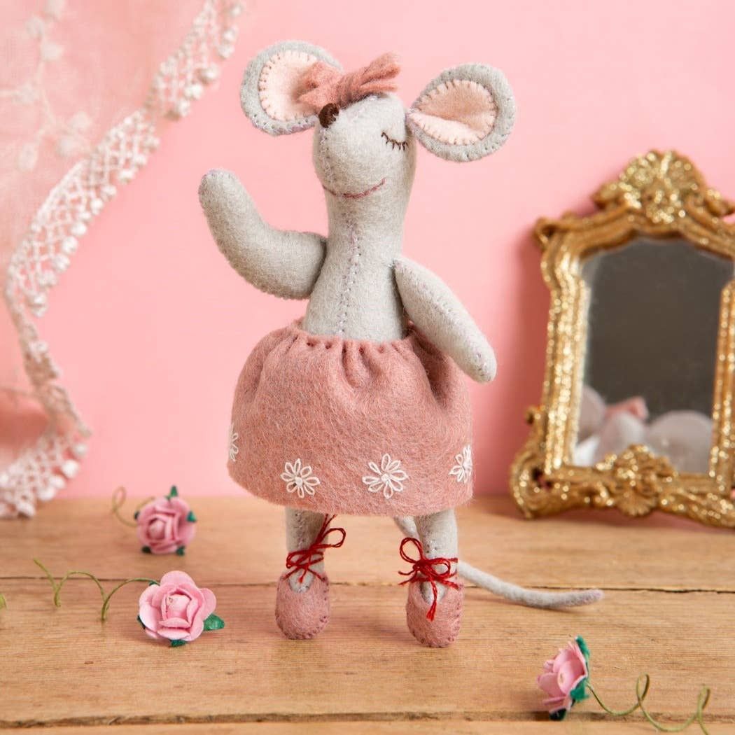 Felt Craft Mini Kit / Little Mouse The Ballet Dancer