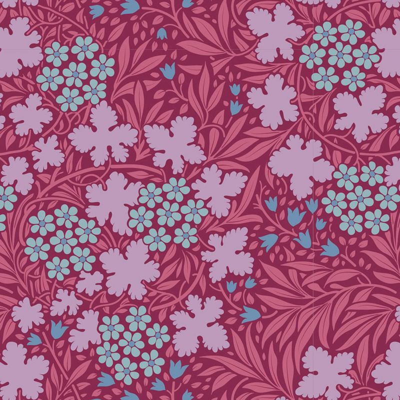 Tilda Hibernation Collection / Autumn Bloom - Old Rose / Per 25cm