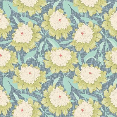 Tilda Garden Life Collection / Bowl Peony - Green / Per 25cm