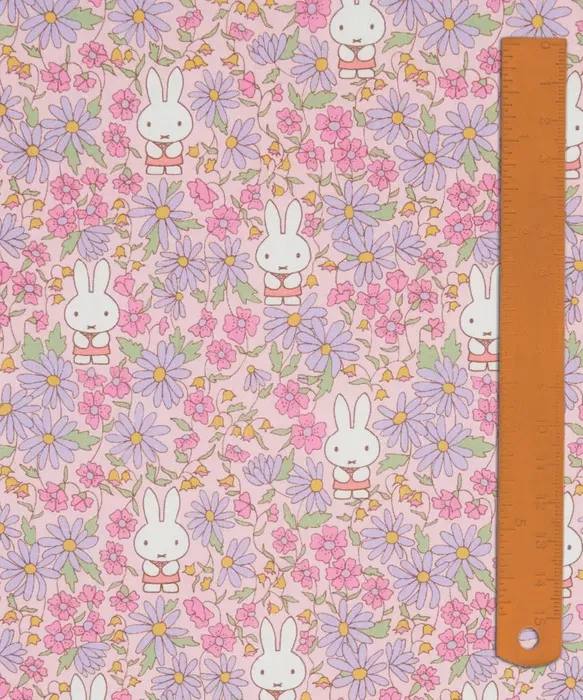 Liberty Tana Lawn x Miffy Japan / Prairie Day C / 25cm