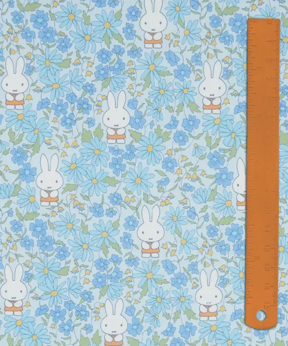Liberty Tana Lawn x Miffy Japan / Prairie Day D / 25cm