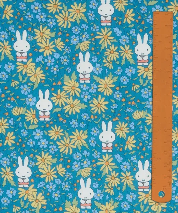 Liberty Tana Lawn x Miffy Japan / Prairie Day F / 25cm