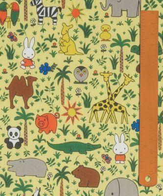 Liberty Tana Lawn x Miffy Japan / Zoology B / 25cm
