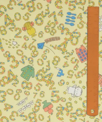 Liberty Tana Lawn x Miffy Japan / Counting B / 25cm