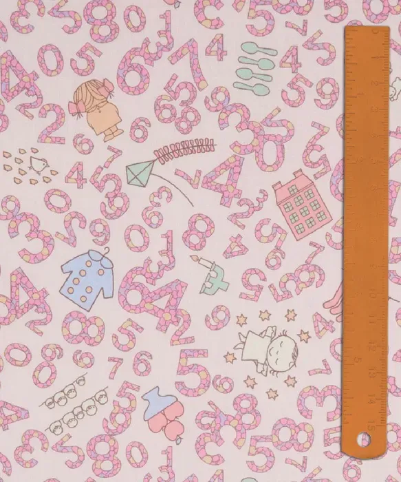 Liberty Tana Lawn x Miffy Japan / Counting C / 25cm