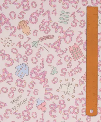 Liberty Tana Lawn x Miffy Japan / Counting C / 25cm