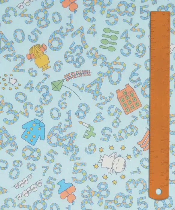 Liberty Tana Lawn x Miffy Japan / Counting D / 25cm
