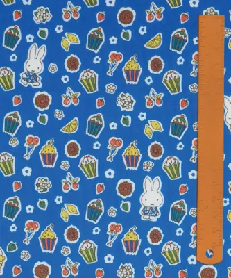 Liberty Tana Lawn x Miffy Japan / A Sweet Birthday A / 25cm