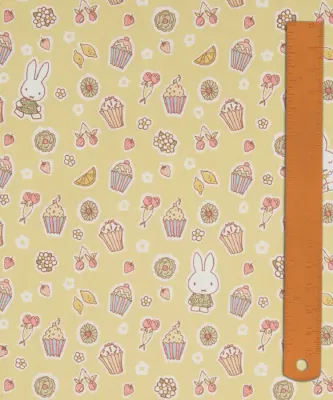 Liberty Tana Lawn x Miffy Japan / A Sweet Birthday C / 25cm
