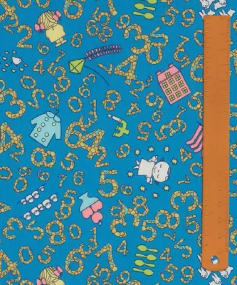 Liberty Tana Lawn x Miffy Japan / Counting F / 25cm