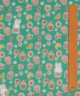 Liberty Tana Lawn x Miffy Japan / A Sweet Birthday F / 25cm
