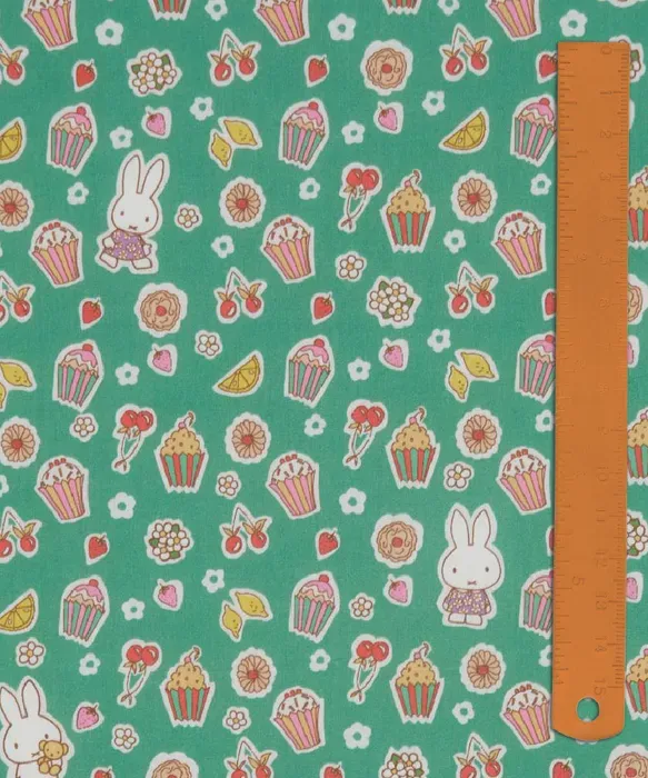 Liberty Tana Lawn x Miffy Japan / A Sweet Birthday F / 25cm