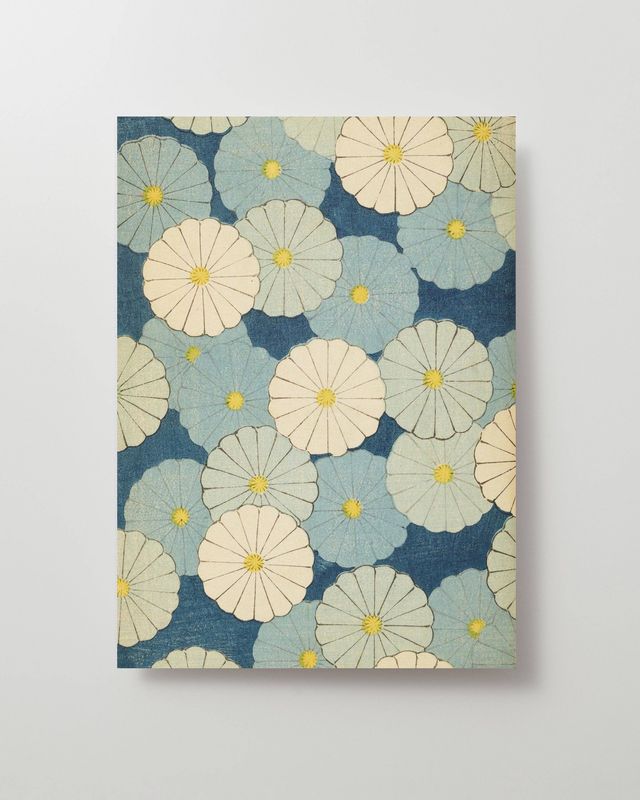 Kiku Print Greeting Card / Chrysanthemum