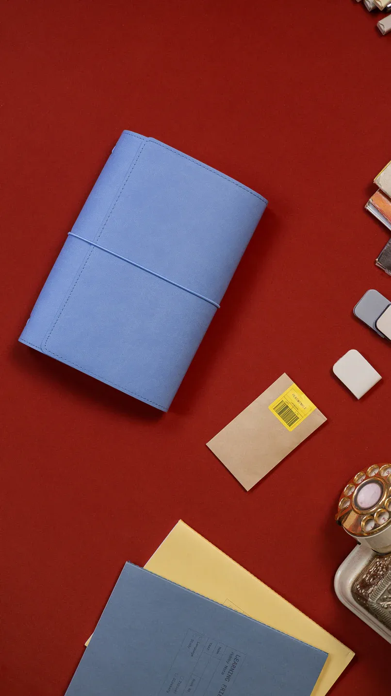 Creator's Friend Refillable Notebook Folio / Periwinkle Blue