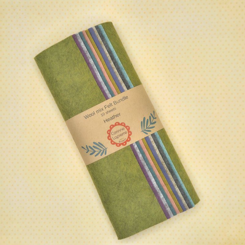 Corinne Lapierre Felt Bundle / Heather