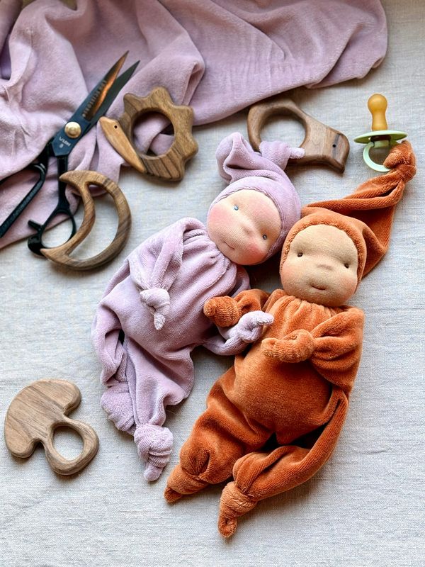 Knot Friend Doll Making Kit / Brown