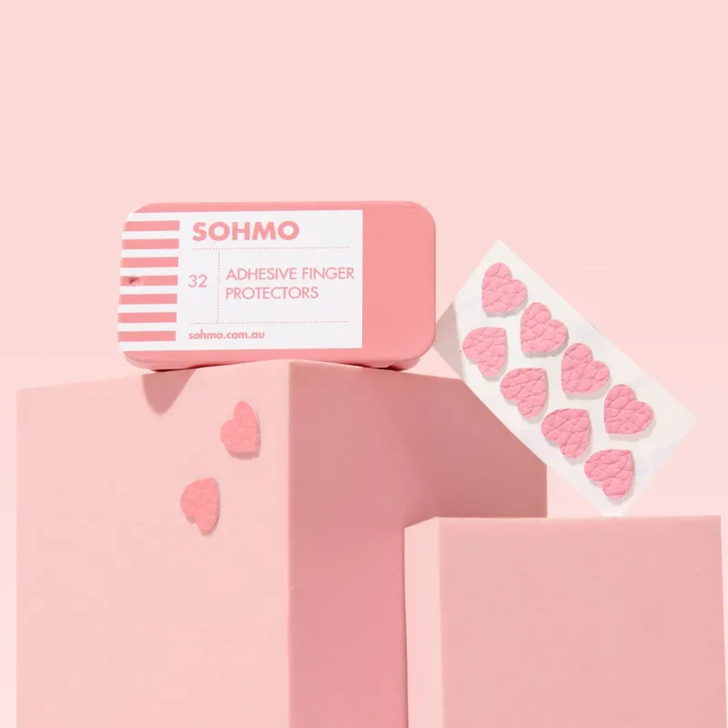 SOHMO / Heart-shaped Adhesive Thimbles