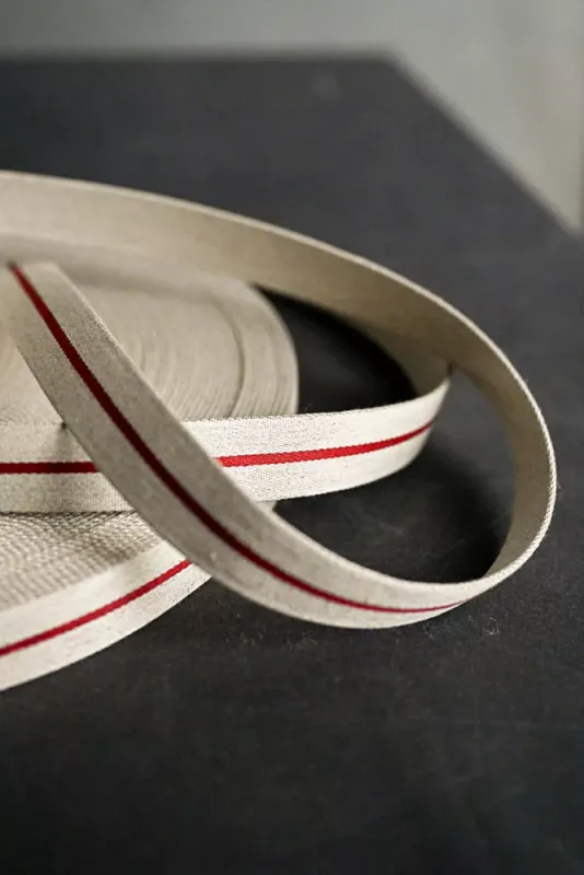 Merchant &amp; Mills / Long Road Red 30mm Webbing