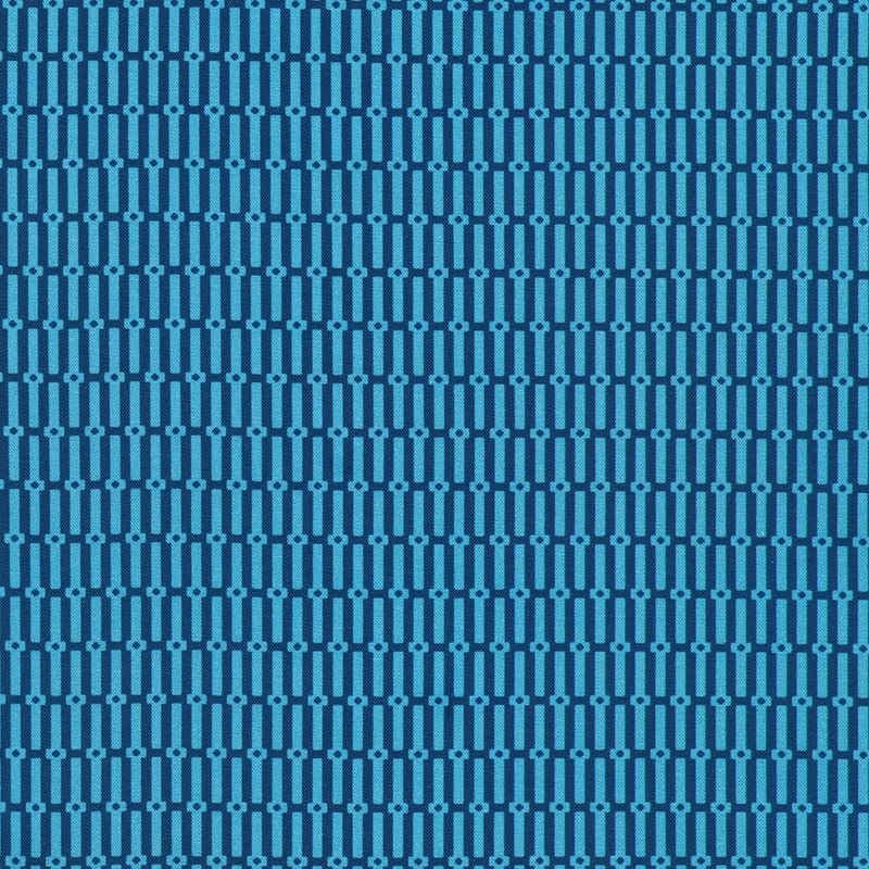 Drift Into Blue / Vertical Dash - Denim / Per 25cm